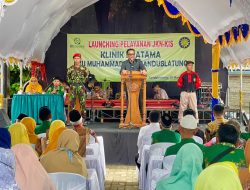 Edy Wuryanto Beri Selamat Peluncuran Layanan JKN-KIS di Klinik Pratama PKU Muhammadiyah Randublatung