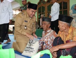 Edisi Ramadhan Kembali Digelar, Bupati Serahkan Santunan dan Dengarkan Saran Warga