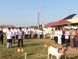 Hari Raya Idul Adha 1445 H, Polres Blora Bagikan Total 639 Kg Daging Qurban