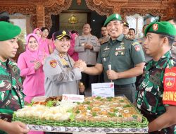 Kejutan Dandim 0722/Kudus saat Peringatan HUT ke-78 Bhayangkara