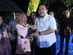 Bupati Arief Diskusi Dengan Admin Medsos Desa Se -Kecamatan Jiken dan Nginep di Lokasi