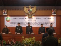 Tajam Kritik Fraksi Terhadap Kinerja Eksekutif dalam Pandangan Umum Terhadap Raperda Pertanggungjawaban Pelaksanaan APDB Kabupaten Blora 2023