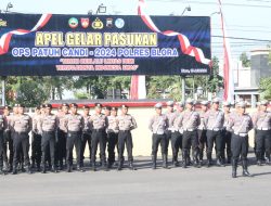 Apel Gelar Pasukan Operasi Patuh Candi 2024 Polres Blora