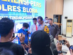 Edarkan Narkoba, Seorang Pria Asal Rembang Diamankan Polisi Blora.