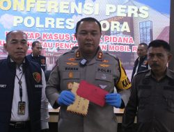 Polres Blora Ungkap Penggelapan Mobil Rental di Kecamatan Tunjungan