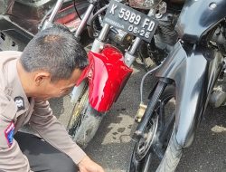 Aksi Balap Liar Meresahkan Warga, Polres Blora Amankan Puluhan Sepeda Motor Protolan Dan Berknalpot Brong.