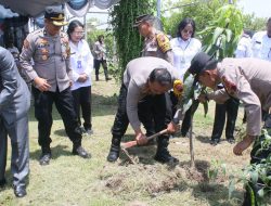 Polres Blora Launching Gugus Tugas Polri Ketahanan Pangan